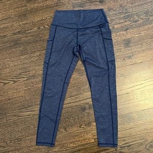 Aerie Navy Blue Leggings w/ Pocket